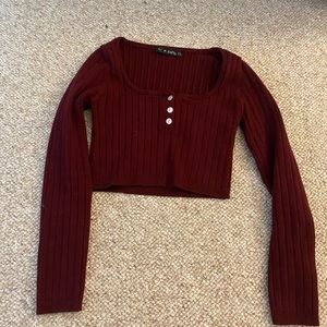 Zaful cropped sweater